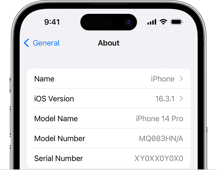 لیست پارت نامبر های آیفون و تفاوت های آن