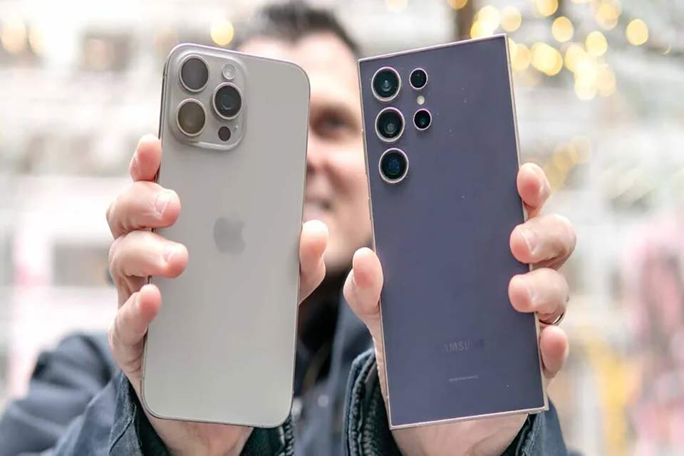 مقایسه آیفون 15 پرومکس و اس 24 اولترا