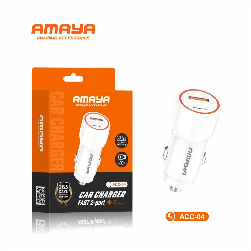 شارژر فندکی آمایا (Amaya) مدل ACC-04