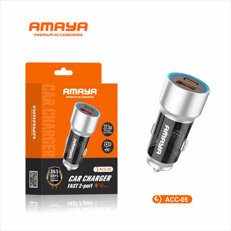 شارژر فندکی آمایا (Amaya) مدل ACC-05