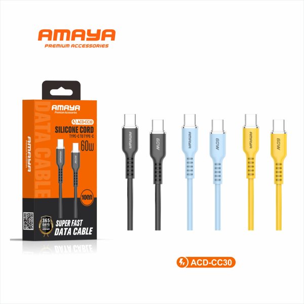 کابل تایپ-C آمایا (Amaya) مدل ACD-CC30