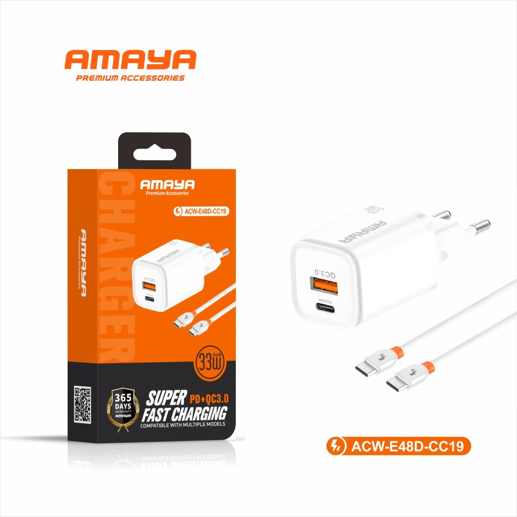 آداپتور 33 وات آمایا (Amaya) مدل ACW-E48D