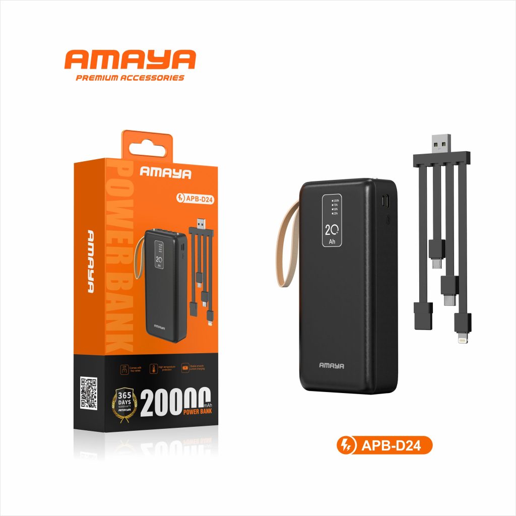 پاوربانک 20000 آمایا (Amaya) مدل APB-D24