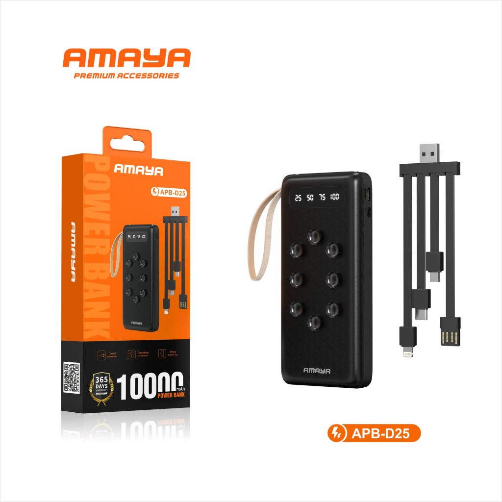 پاوربانک 10000 آمایا (Amaya) مدل APB-D25