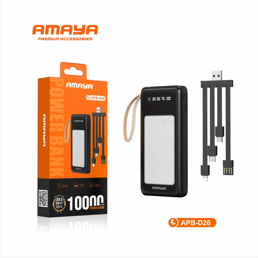 پاوربانک 10000 آمایا (Amaya) مدل APB-D26