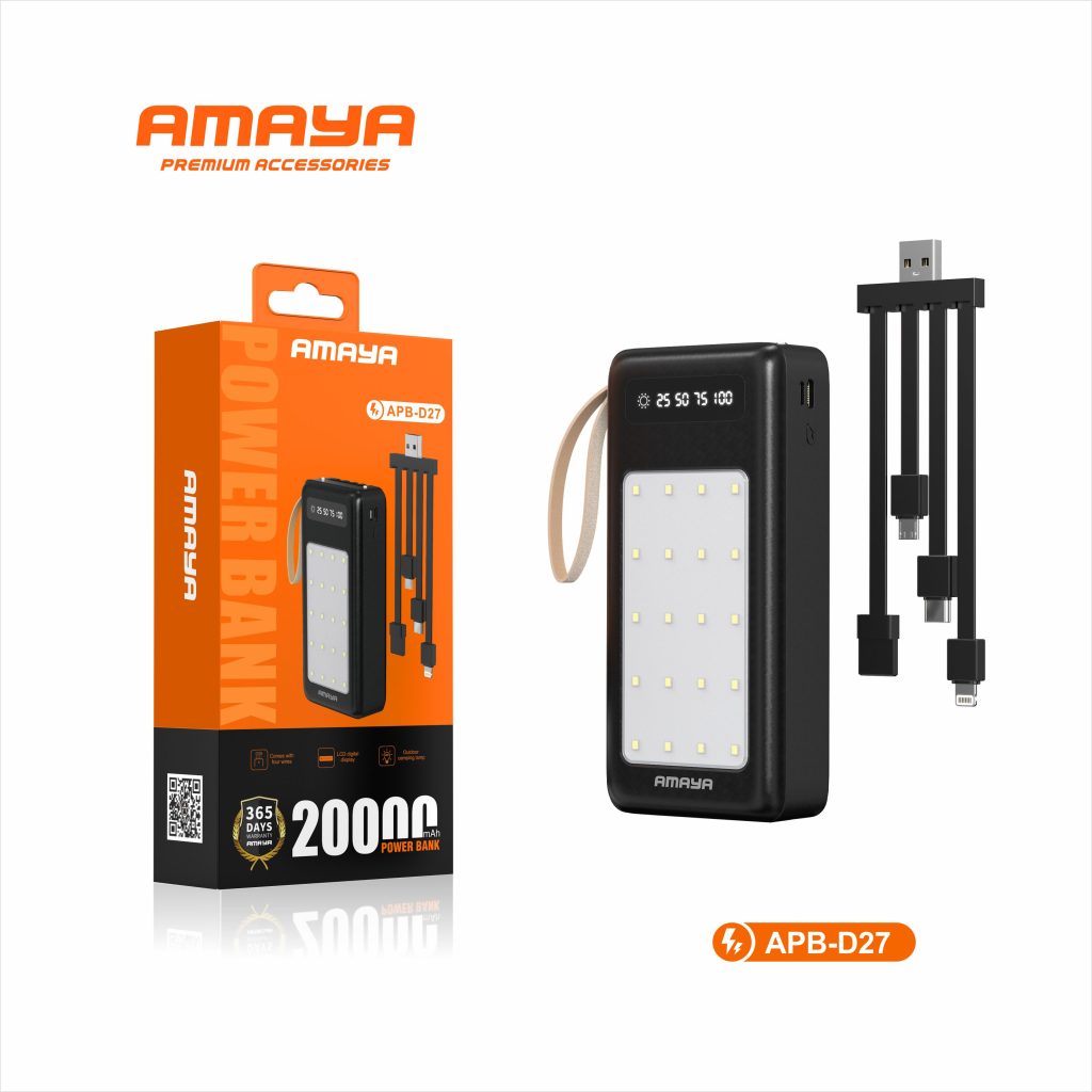 پاوربانک 20000 آمایا (Amaya) مدل APB-D27