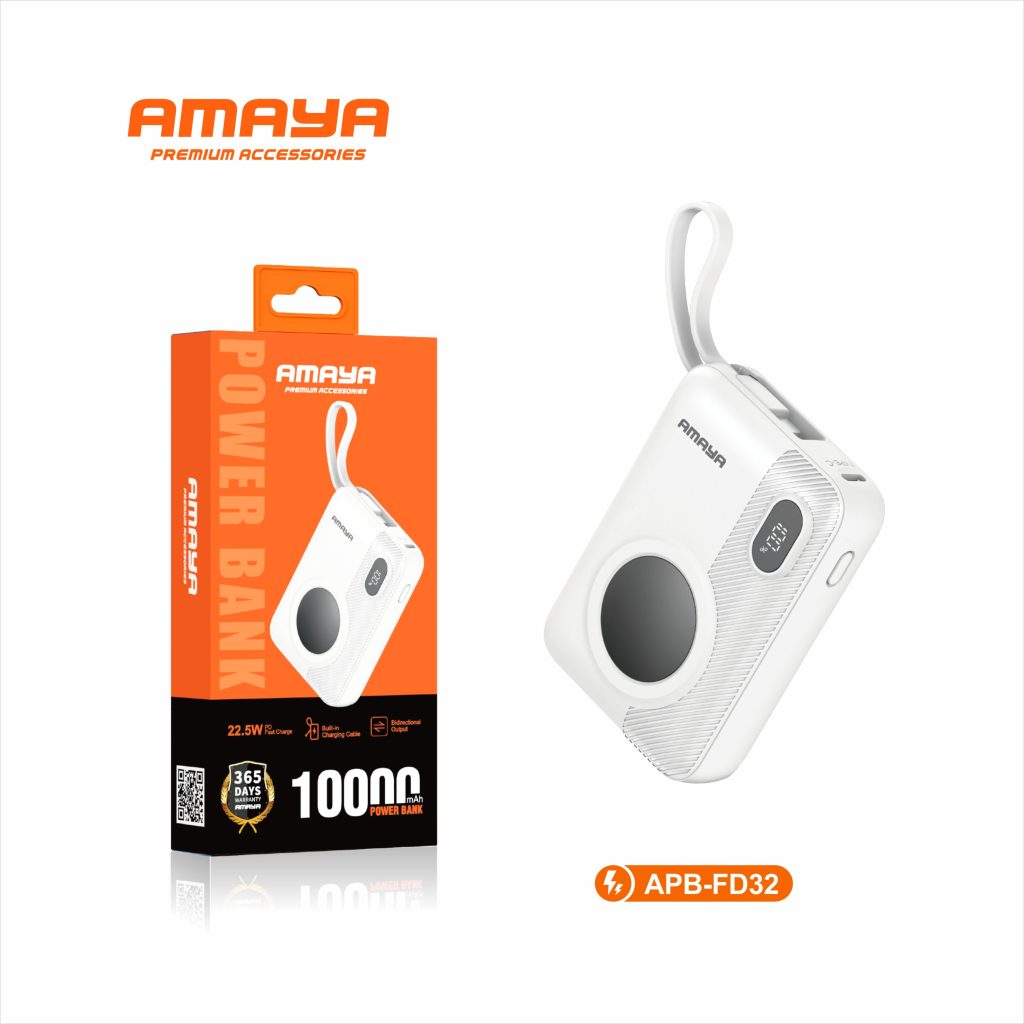 پاوربانک 10000 آمایا (Amaya) مدل APB-FD32