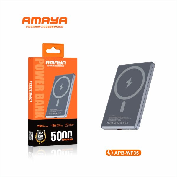 پاوربانک 5000 آمایا (Amaya) مدل APB-WF35