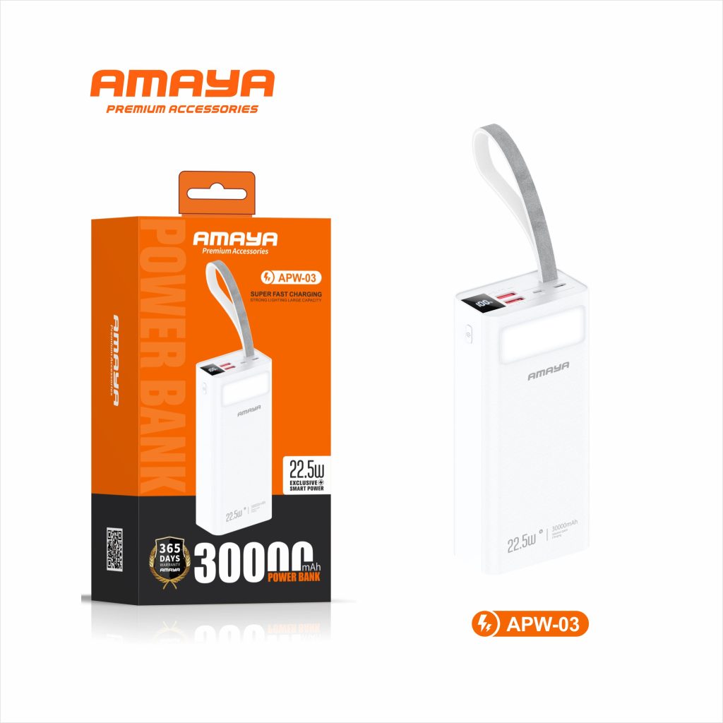 پاوربانک 30000 آمایا (Amaya) مدل APW-03