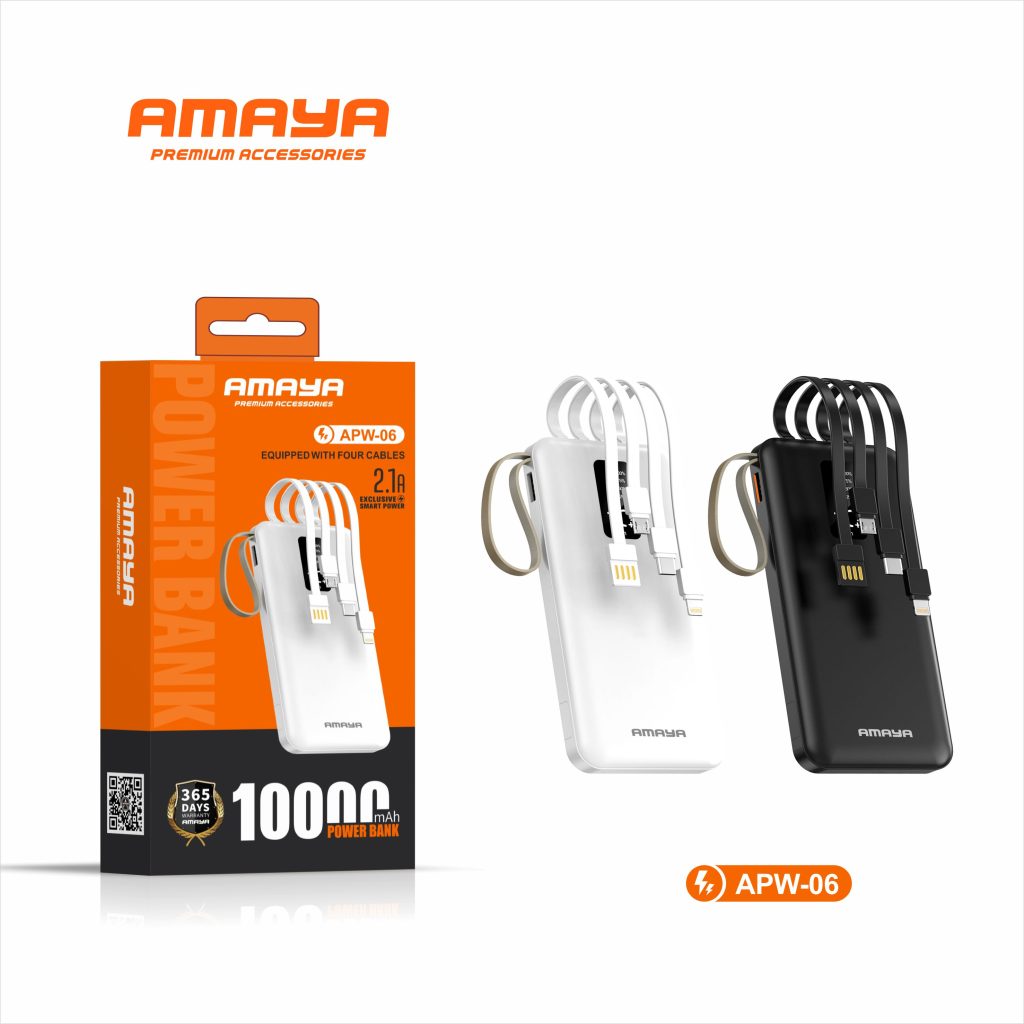 پاوربانک 10000 آمایا (Amaya) مدل APW06