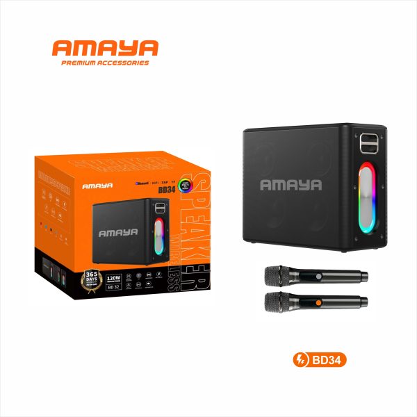 اسپیکر بلوتوثی آمایا (Amaya) مدل BD34